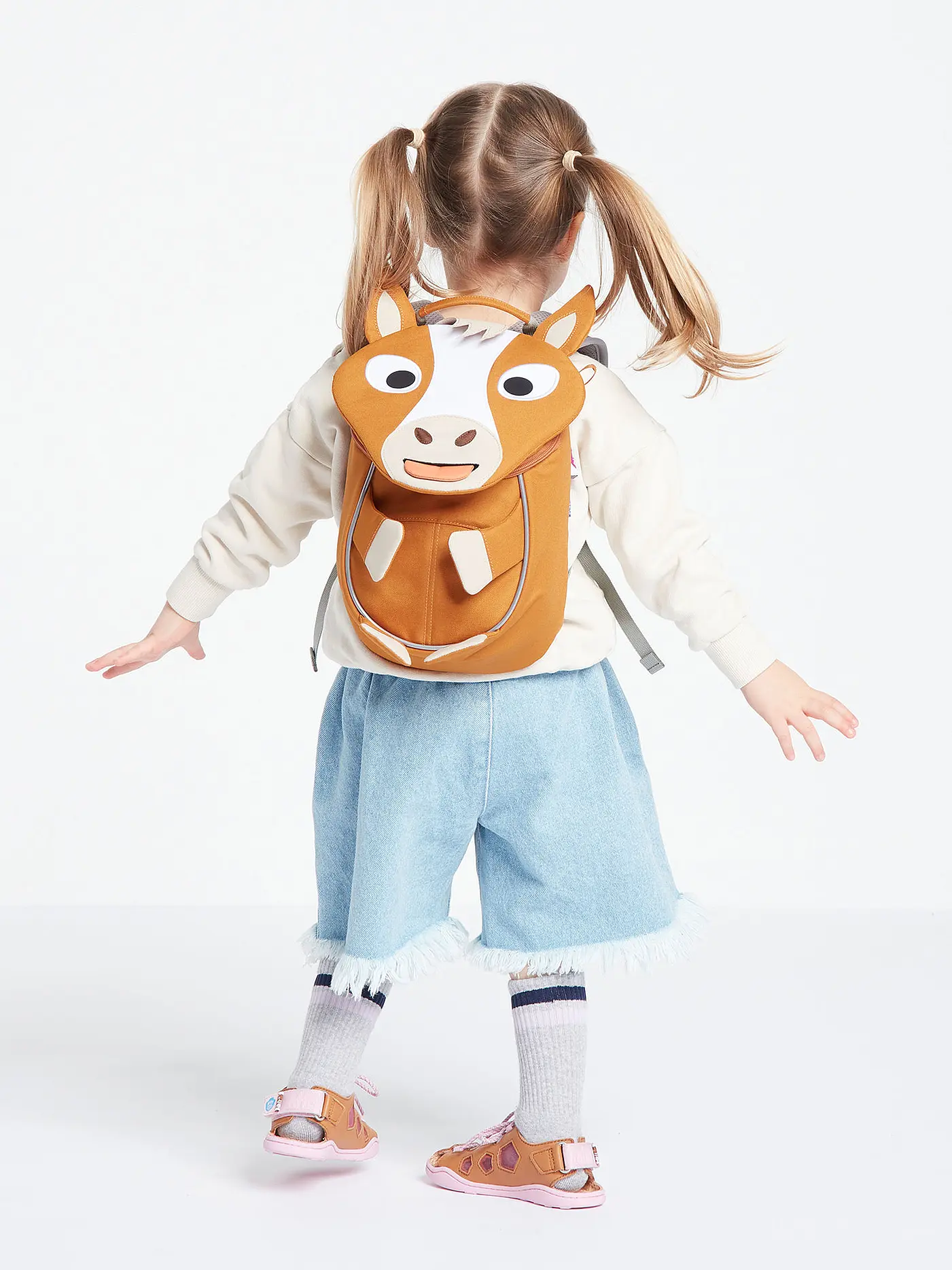 AFFENZAHN | Kinder Rucksack Kleine Freunde - Affenzahn | braun